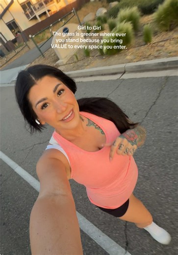 Girl to Girl The grass is greener where ever you stand because you bring VALUE to every space you enter. 🤍 @New Balance @Nike #run #running #girltalk #girlswhorun #motivation