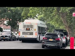 MTA: 2012 New Flyer C40LF 532 on the NEW Q74 Limited at 56th Av/223rd St (Queensborough CC)