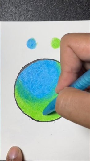create a gradient with two colors #howtodraw #drawing #shorts #fyp