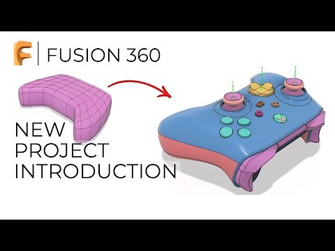 Fusion 360 for Beginners | X-BOX Series X Controller | Introduction