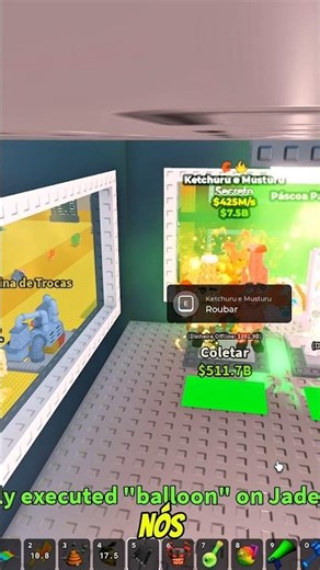 DEU RUIM PRO SCRIPT #roblox #roubeumbrainrot