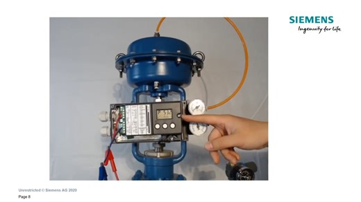 1.6 直行程的手动初始化-零基础学仪表—西门子PS2智能阀门定位器系列-系列课程-西门子1847工业学习平台官网