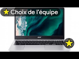 🏆 TOP 3 MEILLEUR PC PORTABLE CHROMEBOOK 2025 🔥