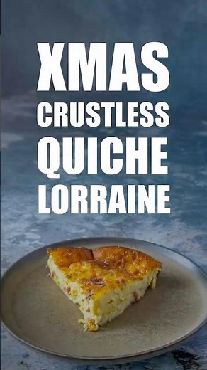 This Crustless Quiche Lorraine Disappears Fast!