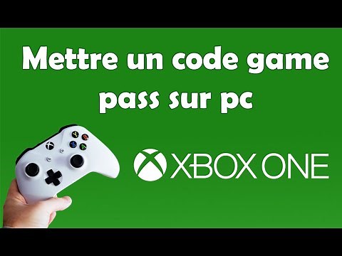 Comment mettre un code Xbox Game pass sur pc