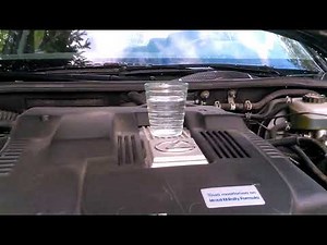 Lexus Ls400 water glass test