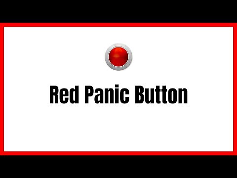 Red Panic Button: Emergency Alert App