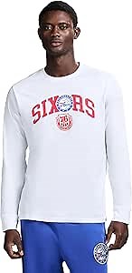 Game 7 X NBA Officially Licensed Men's Graphic Long Sleeve Lightweight Crew Neck Cotton Team T-Shirt
