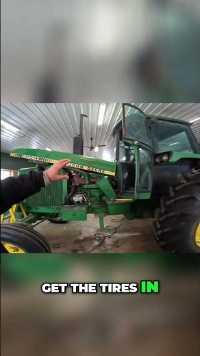Tractor Repair Time! Block Heater & White Tractor Swap #shorts