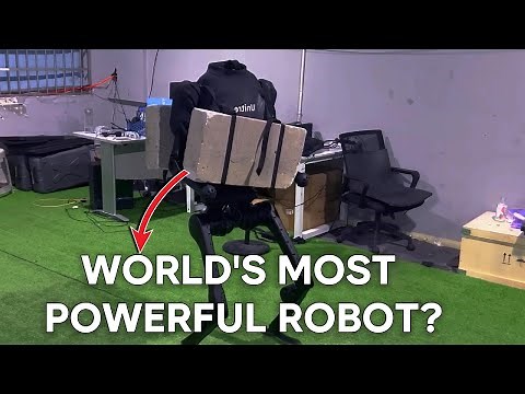 Unitree H1 AI Robot the WORLD'S STRONGEST Humanoid Robot