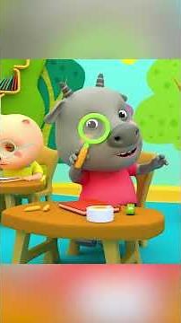 First day at school of Wolfoo #kidssongs #nurseryrhymes #shorts