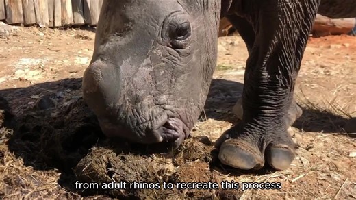 3.9K views · 493 reactions | Rhino Facts….Did You Know? Baby rhinos engage in coprophagia? A behaviour where they consume their mother’s faeces. It helps them acquire additional nutrients, transfer vital gut microbes and contributes to building the baby rhinos’ immune system. At Care for Wild, we often give the younger orphans defecation from adult rhinos to mimic this process. | Care for Wild Rhino Sanctuary | Facebook