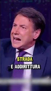 The TV clash: Nicola Porro vs. Giuseppe Conte