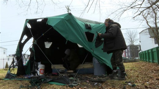 Residents of tent city say the province has turned its back on them, and it’s getting unsafe