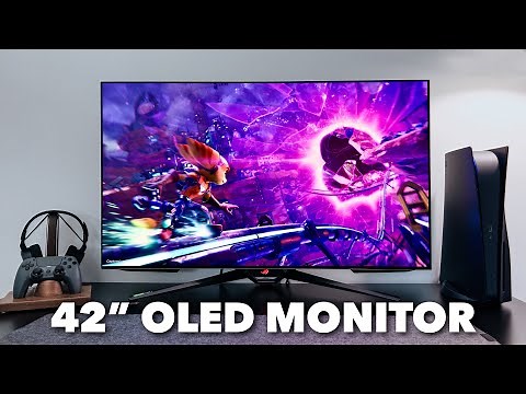The FIRST 42-inch OLED Gaming Monitor - PG42UQ