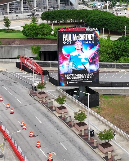 9.7K views · 69 reactions | Paul McCartney returns to the stage with his “Got Back” Tour, live at State Farm Arena in Atlanta on November 2 & 3. ✨ Secure your seats today for a night of timeless music. Tickets on sale now at paulmccartneygotback.com! #PaulMcCartneyGotBack #PaulMcCartney | State Farm Arena | Facebook