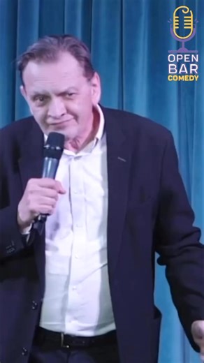 Legend Larry Reeb is curious about the Sign Guy on the side of the road. | Open Bar Comedy