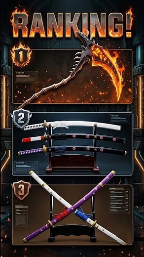 ​Ranking the Rarest Legendary Swords in Blox Fruits 🗡️ #RobloxEdit #BloxFruitsPVP