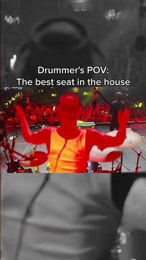 Drummers: Best seat in the house