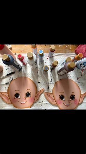 Two more Elfs done today for their new homes | Dips by Deb | Facebook