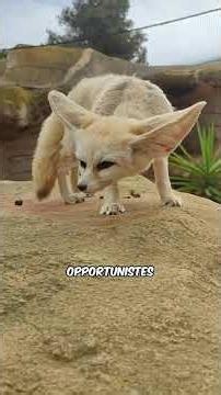 Le Bruit INFERNAL Que Font Les FENNECS 💀 🦊 #shorts