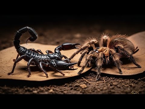 Emperor Scorpion vs Giant Tarantula: Who Would Win?
