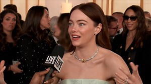 Emma Stone dishes to Laverne Cox during Live From E! at the 2024 Oscars about her role in ‘Poor Things,’ her red carpet fashion and how it feels being back at the Academy Awards seven years after winning for ‘La La Land.’ #Oscars | E! News