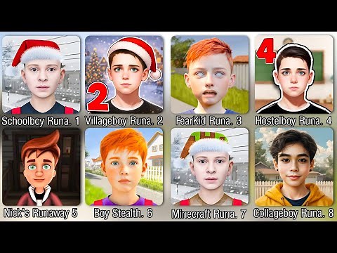 Schoolboy Runaway Stealth,Nick's Runaway,Schoolboy Village,Schoolboy Act 2,Schoolboy 4|Full Gameplay