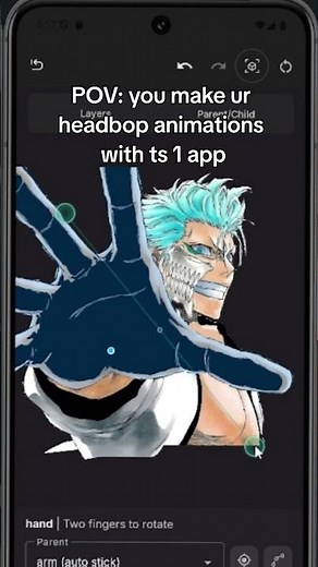 how to do headbop manga animation (bleach) #bleach #edit #tutorial #mangacut #ichigo