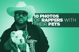 10 Photos Of Rappers With Their Pets