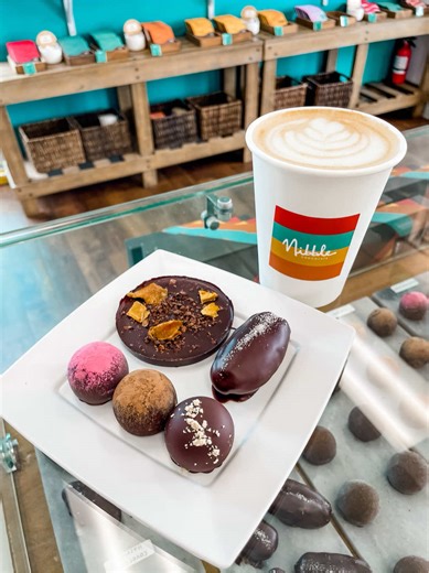 The chocolate life! And it feels that fast too! 😅 #chocolate #yum #wow