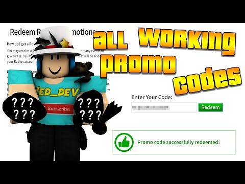 All WORKING PROMO CODES on Roblox! (2019)