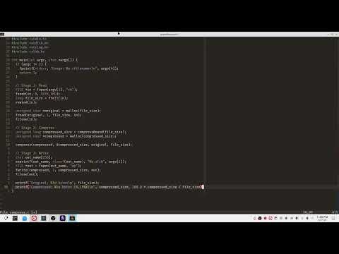 Zlib File Compression in C: Compress & Decompress on Linux