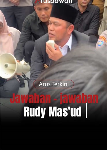 Jawaban-jawaban Rudy Mas'ud (Part 2) #arusbawah #rudymasud #gratispol #kantorgubernurkaltim #aksidemo _____ ArusBawah lebih dekat dari yang kamu kira, kenalan yuk! Kami hadir untuk memenuhi kebutuhan informasi kamu, lengkap sesuai minat dan segmen: 📰 Politik & Daerah/Nasional/Luar Negeri – update berita terkini seputar politik, pemerintahan, dan dinamika daerah di IG @mega.politik dan TikTok @megapolitik 💼 Bisnis, Ekonomi & Selebriti – informasi terkini tentang ekonomi, bisnis, dan dunia hibur