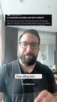 Are Kids Born with aggres*ion? A Behavior Analyst Explains