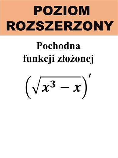 Pochodna funkcji złożonej: krok po kroku
