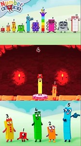 Numberblock 5 Magic Run - Using Numberblocks 4 + 1 = 5 - Cbeebies Games