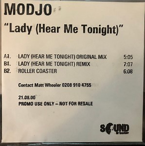Modjo - Lady (Hear Me Tonight)