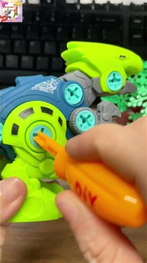 DIY DINOSAUR TOY #toys #shortvideo#dinosaur