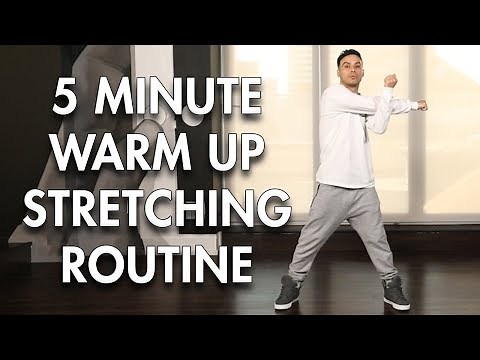 5 minute Warm up / Stretching Routine (Dance Tutorial) | MihranTV