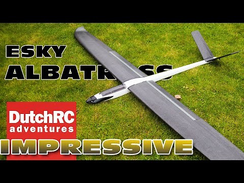 Esky Albatross - BIG 2.6 Meter Wingspan Motor Glider :O - SHOW & TELL