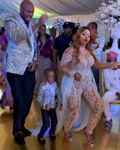 10M views · 20K reactions | @iambukii_b son was more excited to see mummy and daddy getting married 藍 Jumpsuit @topefnr A BRIDE ‼️‼️‼️ @iambukii_b . Planner @etaleventsng Photography @klalaphotography Mua & Video credit @b.and.hh | Ms Asoebi | Facebook