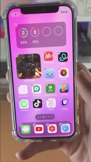 ANY iPhone How To Add Battery Widget for AirPods/Bluetooth device etc
