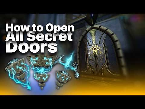 WARFRAME - All Sanctum Anatomica Secret Rooms (in Less than 15mins)