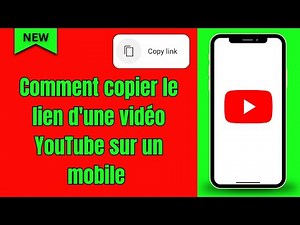 Comment copier le lien d'une vidéo YouTube sur un mobile || Copier le lien depuis YouTube