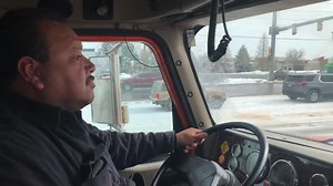 Ride along in a CDOT snow plow with maintenance employee Trinidad Urrutia, who is currently working the storm. Trinidad is entering his 23rd year with CDOT, so he has plowed during countless storms in the Denver area including the blizzard in 2003. This video shows our plows in echelon formation, which is an efficient method of plowing large amounts of snow at one time. The plows are staggered across the roadway with the lead plow in the far left lane, and the snow is plowed from the center medi