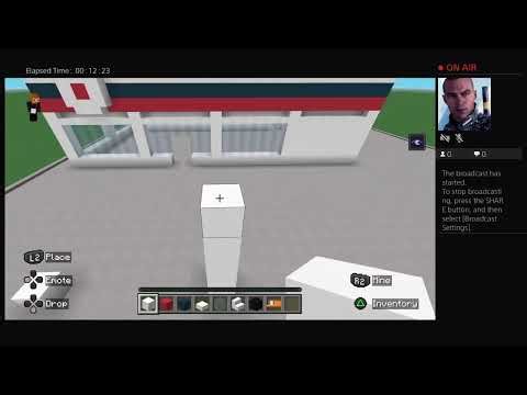 Minecraft Gas Station Build