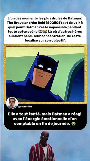 Rien Ne Peut Déconcentrer Batman 🦇😂 | Batman: The Brave and the Bold