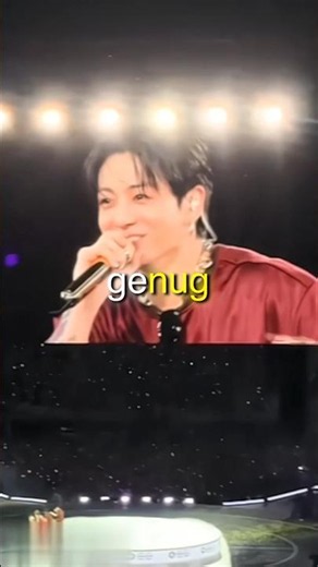 Jungkook Is Singing "Du Bist Gut Genug" 😭