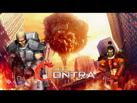Neo Contra / ネオコントラ (2004) PS2 - 2 Players 100% S-rank [TAS]
